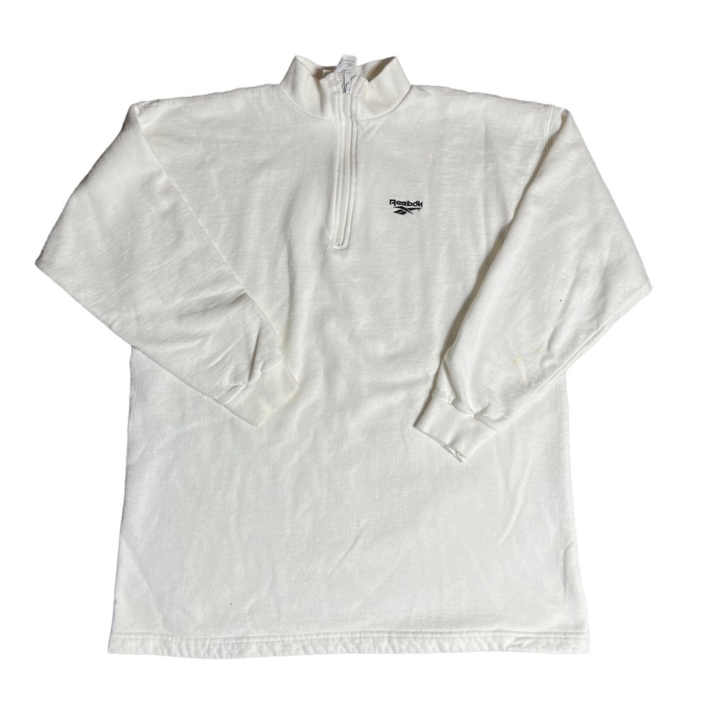 - Reebok Vintage 90s Chunky Quarter Zip Sweater